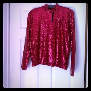 ELOQUII red sequin top